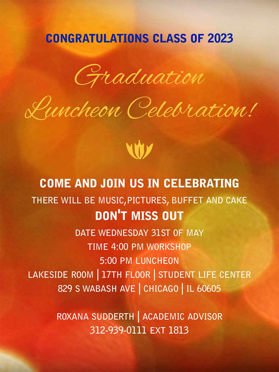 Graduation Luncheon Celebration - East-West University